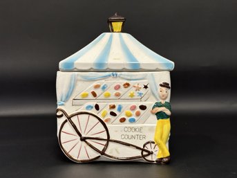 Vintage Cookie Jar: Cookie Vendor