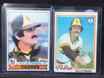 1978 & 1979 Topps Rollie Fingers Cards - M