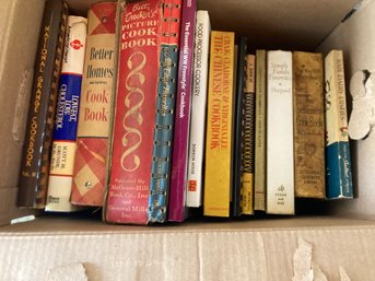 Box Of Cookbooks