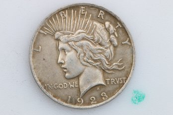 1923 Silver Pece Dollar Coin
