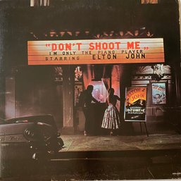 Elton John  - Don't Shoot Me I'm Only The Piano Player  - 1972 Album MCA-2100 W/ BOOKLET - VG CONDITION