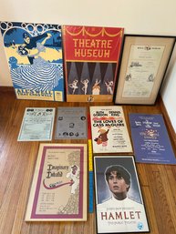 Antique & Vintage Theater Posters-the Loves Of Cass Mcguire, Hamlet, Theatre Museum, Imaginary Invalid,