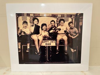 Sloppy Joe's Bar Black And White Photo