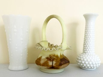 Vintage Milk Glass And More