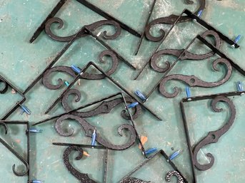 Wrought Iron Shelf Brackets