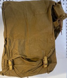 Old Military Backpack