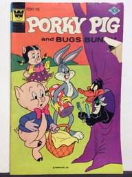 1977 Warner Brothers Comic Porky Pig And Bugs Bunny #74 - K