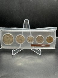 1940 Silver United States Mint Set