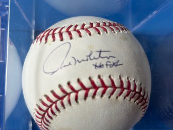 Paul Molitor HOF04 Autographed Baseball