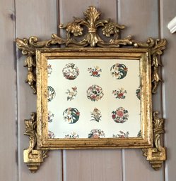 Decorative Golden Framed Wall Mirror