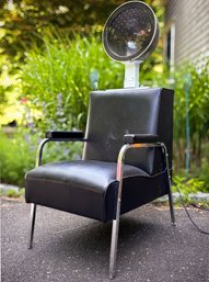 A Vintage Beautician's Dryer And Chair - 1970's