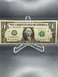 2013 $1 Star Note