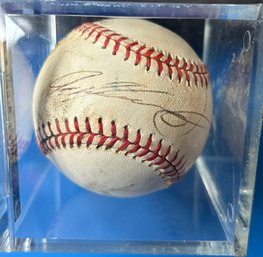 Ivan Rodriguez Autographed Baseball