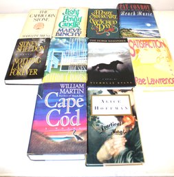 Lot Of 10 Misc Hard Cover Books