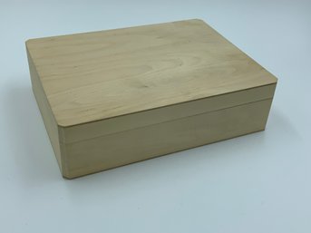 Unfinished Wood Box