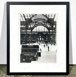 An Antique Photographic Print - The Old Penn Station