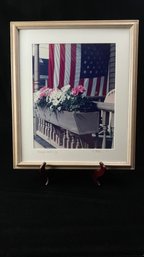 4th Of July Photograph In Frame - Artist Signed