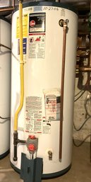 A Rheem Professional 75 Gas Fired Hot Water Heater - 1 Of 2