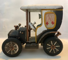 Vintage Car Music Box Bank