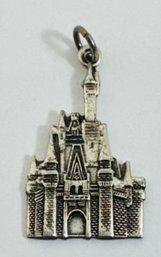 VINTAGE STERLING SILVER DISNEY CASTLE CHARM