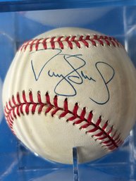 Darryl Strawberry Autographed Baseball