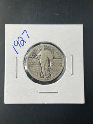 1927 Standing Liberty Silver Quarter