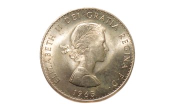 1965 Elizabeth II Commemorative Crown Winston Churchill