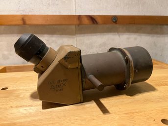 German WWII Era 10x80 Binoculars Piece