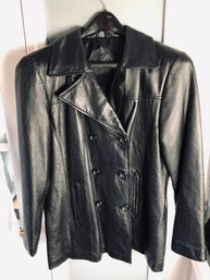 Women's Leather Jacket - Large