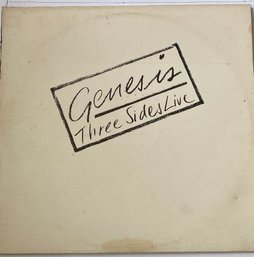 GENESIS  - Three Sides Live -  2 Record Set - 1982 - SD2-2000LP Vinyl  - GF