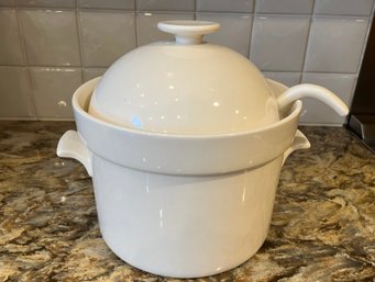 Ceramic Tureen With Ladle - Soups On!  Japan