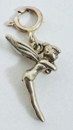 DISNEY TINKERBELL STERLING SILVER CHARM