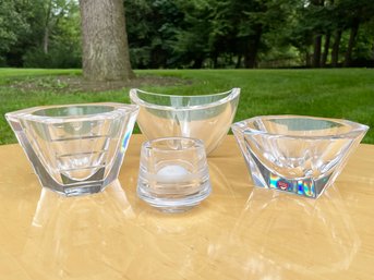 Orrefors Crystal Bowls