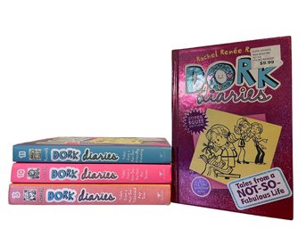 4 Dork Diary Hardcover Books By Rachel Renee Russell