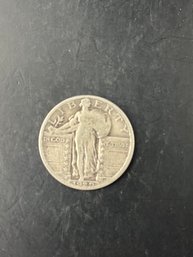 1929 Standing Liberty Silver Quarter