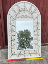 Hand Painted Shabby Chic Framed Mirror 24x40