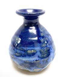 Artist Signed Petite Studio Pottery Bottle Form Ceramic
