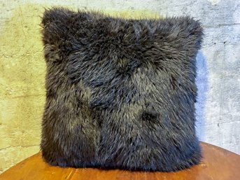 A Faux Fur Pillow