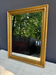 X Large Gilt Framed Beveled Mirror Highly Decorative Egg And Dart Design