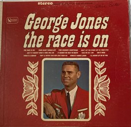 GEORGE JONES -  'THE RACE IS ON'  - UNITED ARTISTS RECORD STEREO ST-90829