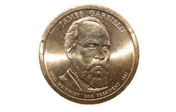 James A. Garfield Presidential Dollar Coin