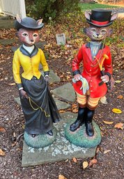 Gorgeous Pair Of Large Winterthur Mr And Mrs Lord Fox