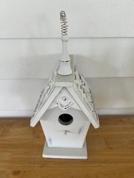 Small White Bird House