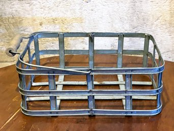 A Vintage Metal Basket