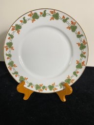 Comte Artois Limoges Floral Plate