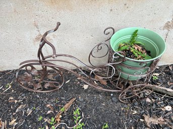 Tricycle Form Garden Planter