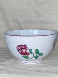 Strasbourg Flowers For Tiffany & Co Serving Bowl 9x5in No Chips