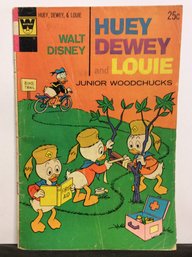 1974 Disney Comics Huey, Dewey And Louie Junior Woodchucks #27 - K