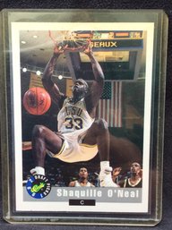 1992 Classic Draft Picks Shaquille O'Neal Rookie Card - M
