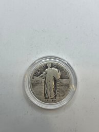 1927 Standing Liberty Silver Quarter